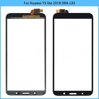 Nové Y5 lite 2018 Dotykový displej Pre Huawei Y5 Lite 2018 DRA-LX5 Dotykový Panel Senzor Digitalizátorom. Predné Sklo Náhradné