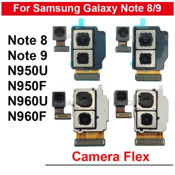 Predné + zadné Zadné Hlavný Fotoaparát Flex Kábel Náhradné Diely Pre Samsung Galaxy Note 8 9 N950U N950F N960U N960F Note8 Note9