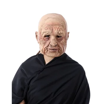 Starší Starý Muž Halloween Masky Žart Děda Cosplay Maska Halloween Party Dodávky Dekorácie Teroru Accs Cosplay Rekvizity
