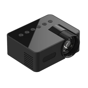 YT100 Mini Domov Projektor Dataprojektor Prenosný Mini Domáce Kino Bezdrôtový Mobilný Telefón Multi-Function Projektor Jednoduché Použitie